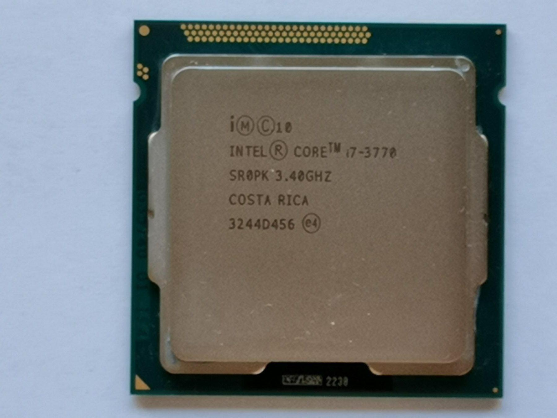 Intel core i7 3770 какое поколение