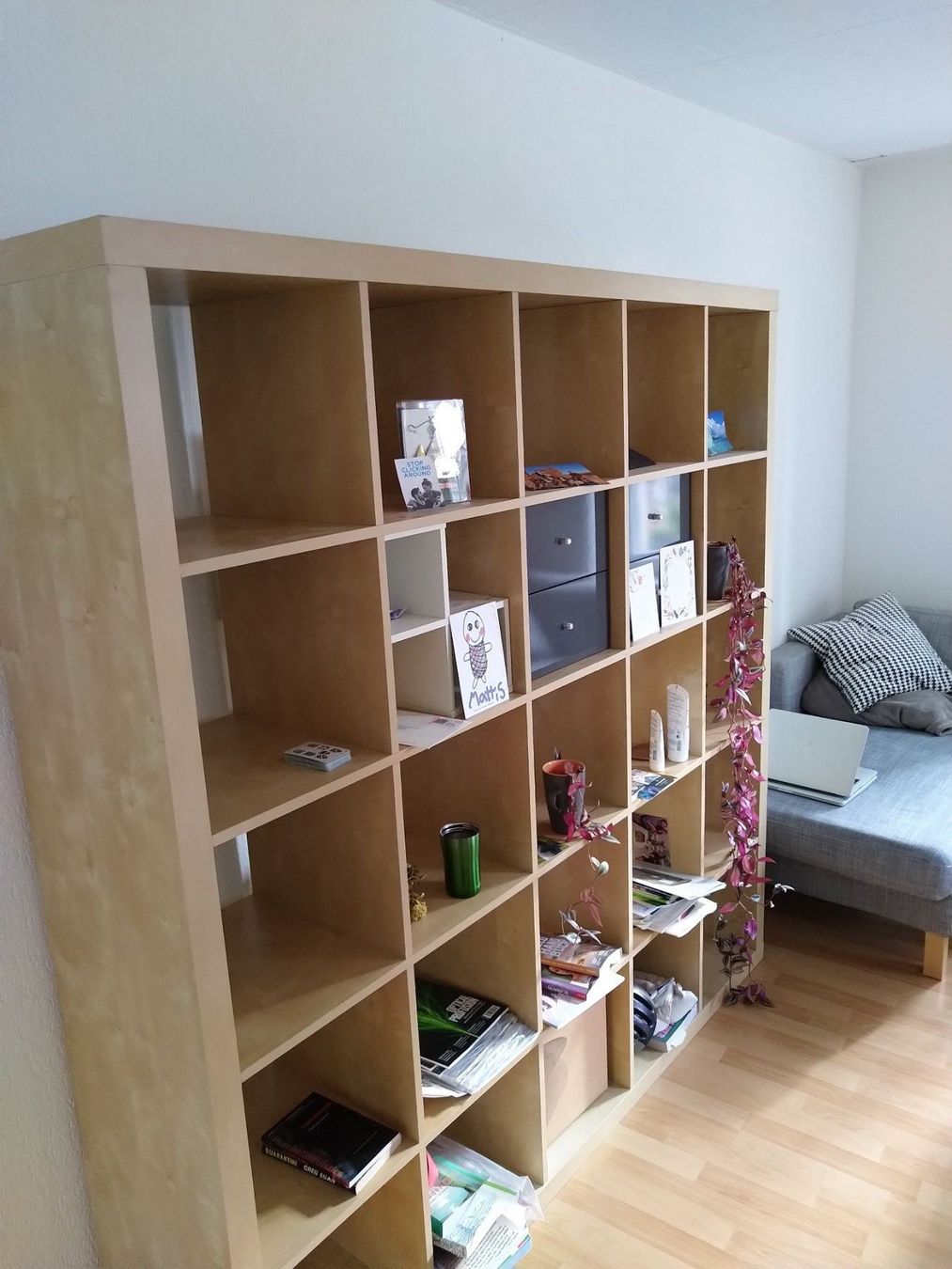 Ikea Kallax Regal 182x182 Raumteiler Kaufen Auf Ricardo