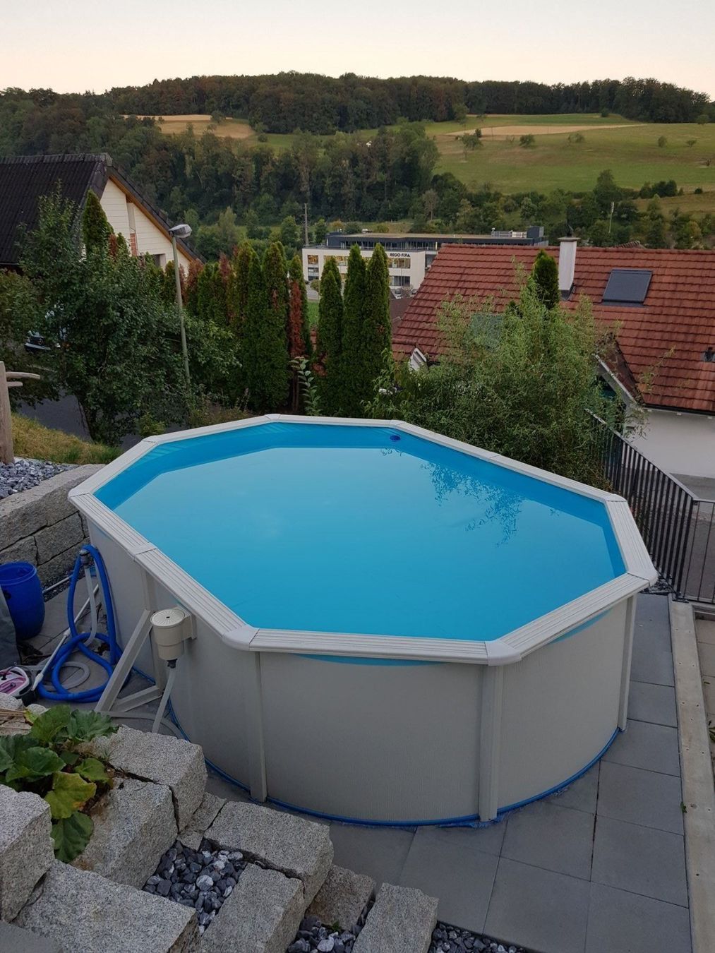 bestway pool hydrium oval