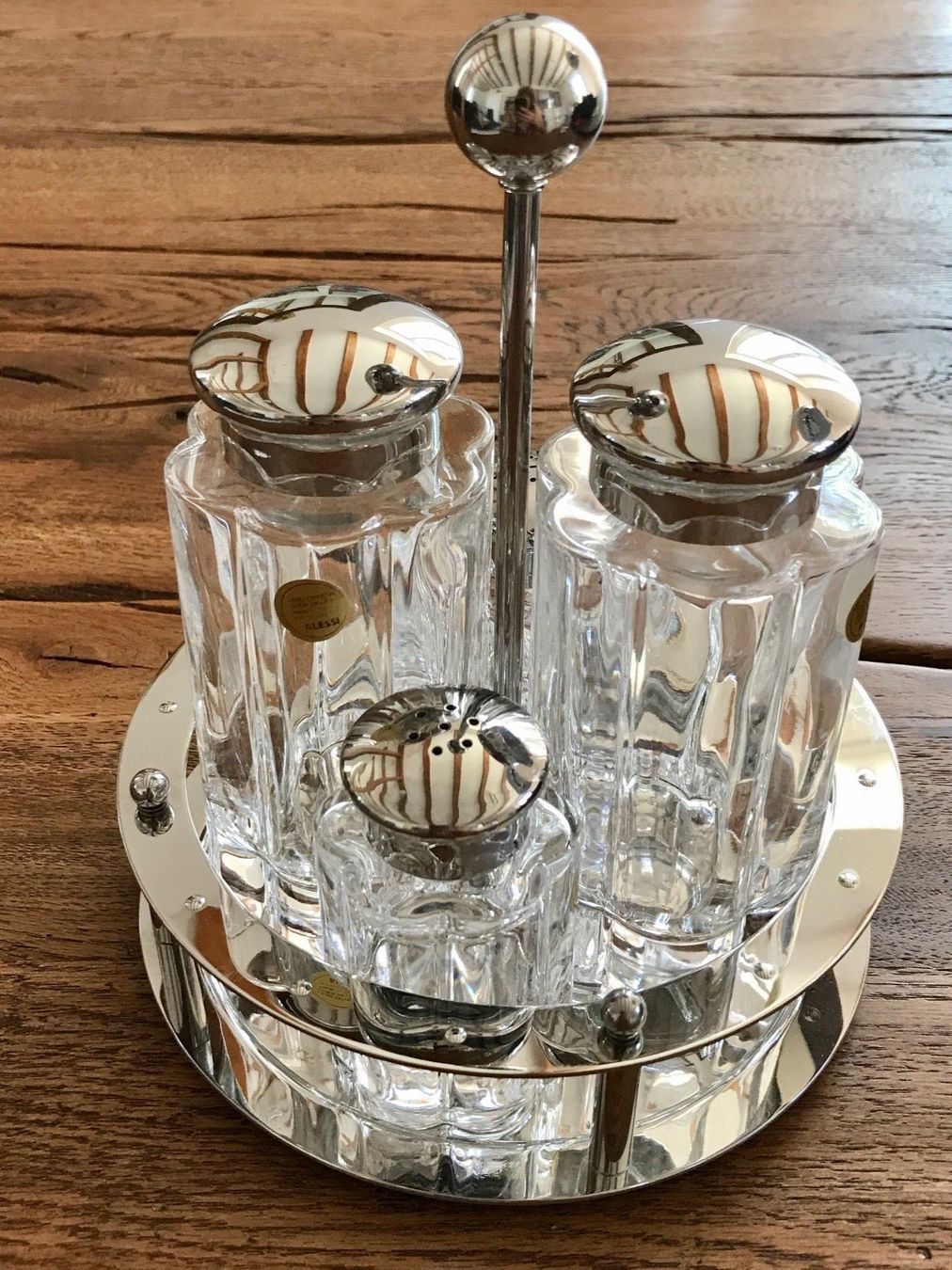 Alessi Menage (Öl Essig, Salz, Pfeffer) kaufen auf Ricardo