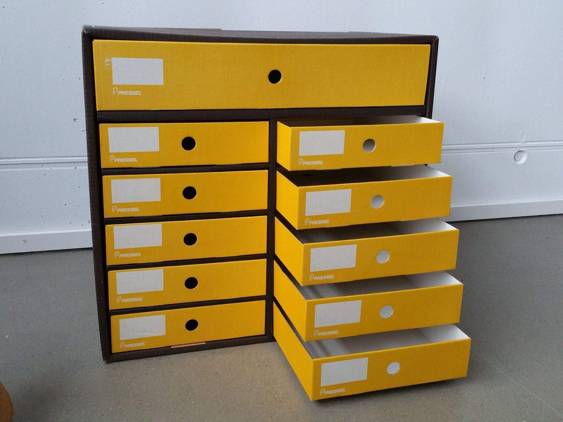 Aufbewahrungsbox aus Karton - 11 Fächer | Kaufen auf Ricardo