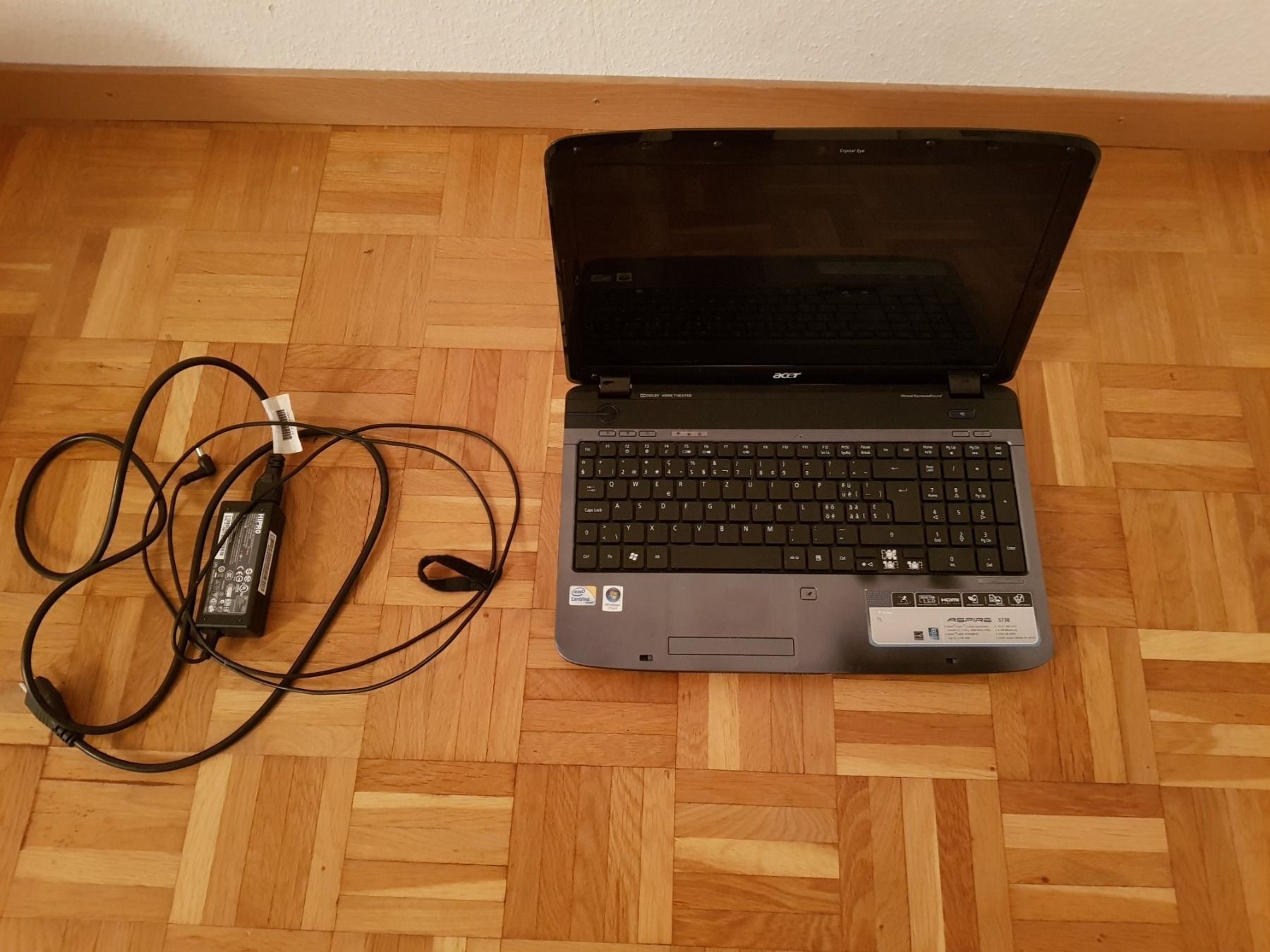 Acer aspire 5738 не включается