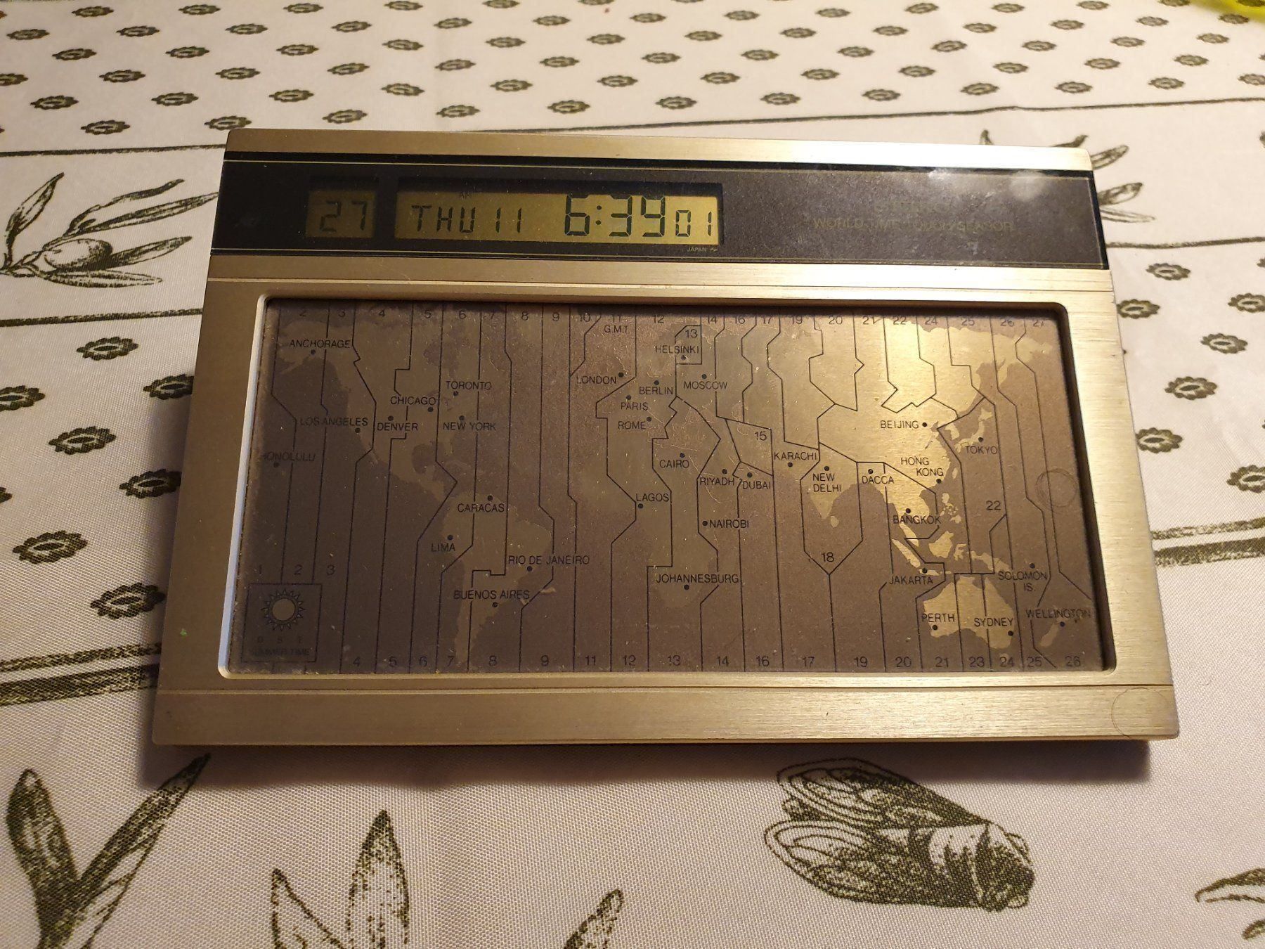 Seiko world time touch sensor Kaufen auf Ricardo