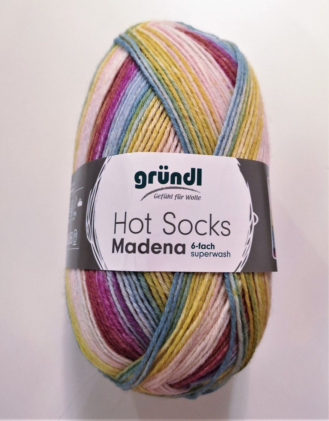 Gründl Hot Socks Madena ソックヤーン 毛糸の+