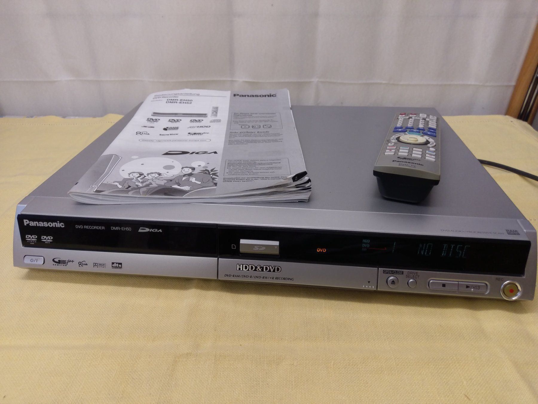 Panasonic DMREH50 HDD/DVD Recorder Kaufen auf Ricardo