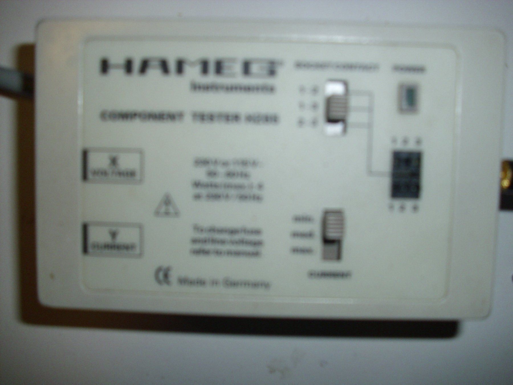 Komponententester Hameg Kaufen auf Ricardo