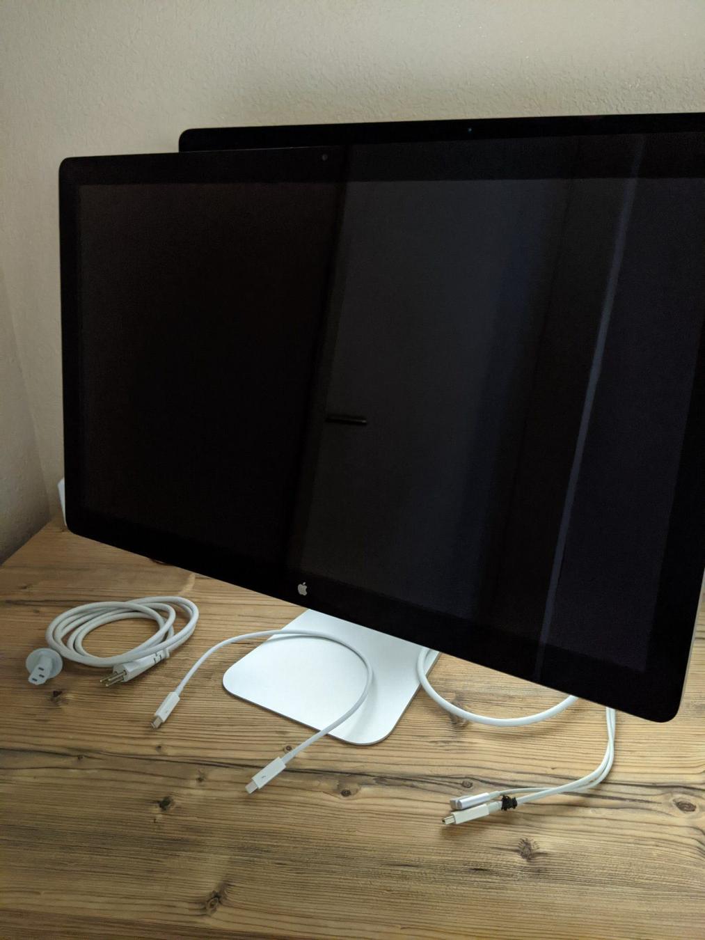 Apple thunderbolt display 27 замена стекла