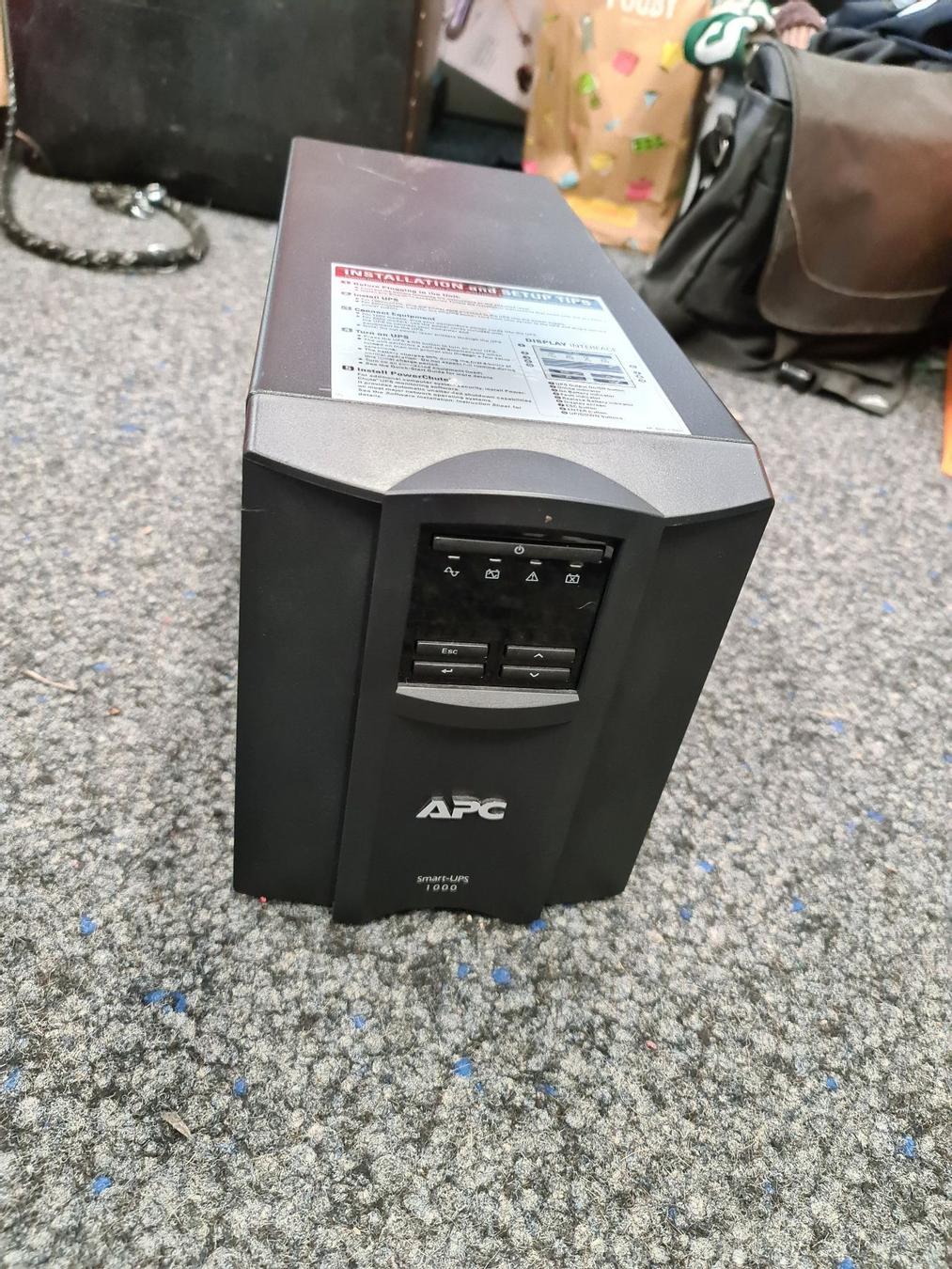 Ибп apc smart ups 1000 пищит