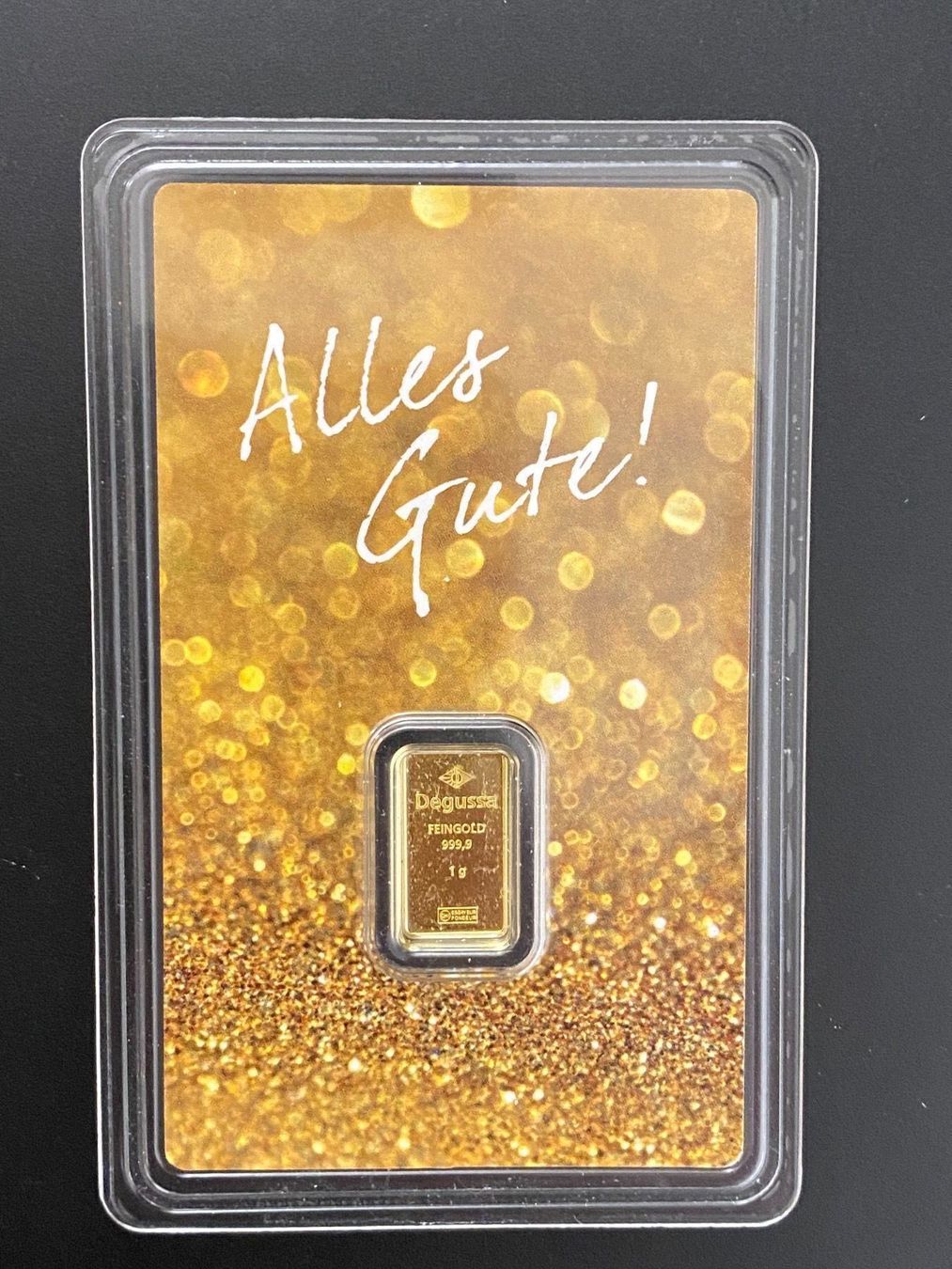 1 kg degussa goldbarren