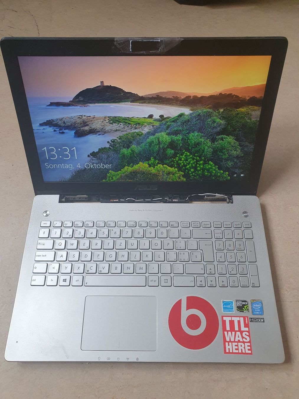 ASUS N550J NOTEBOOK | Kaufen auf Ricardo