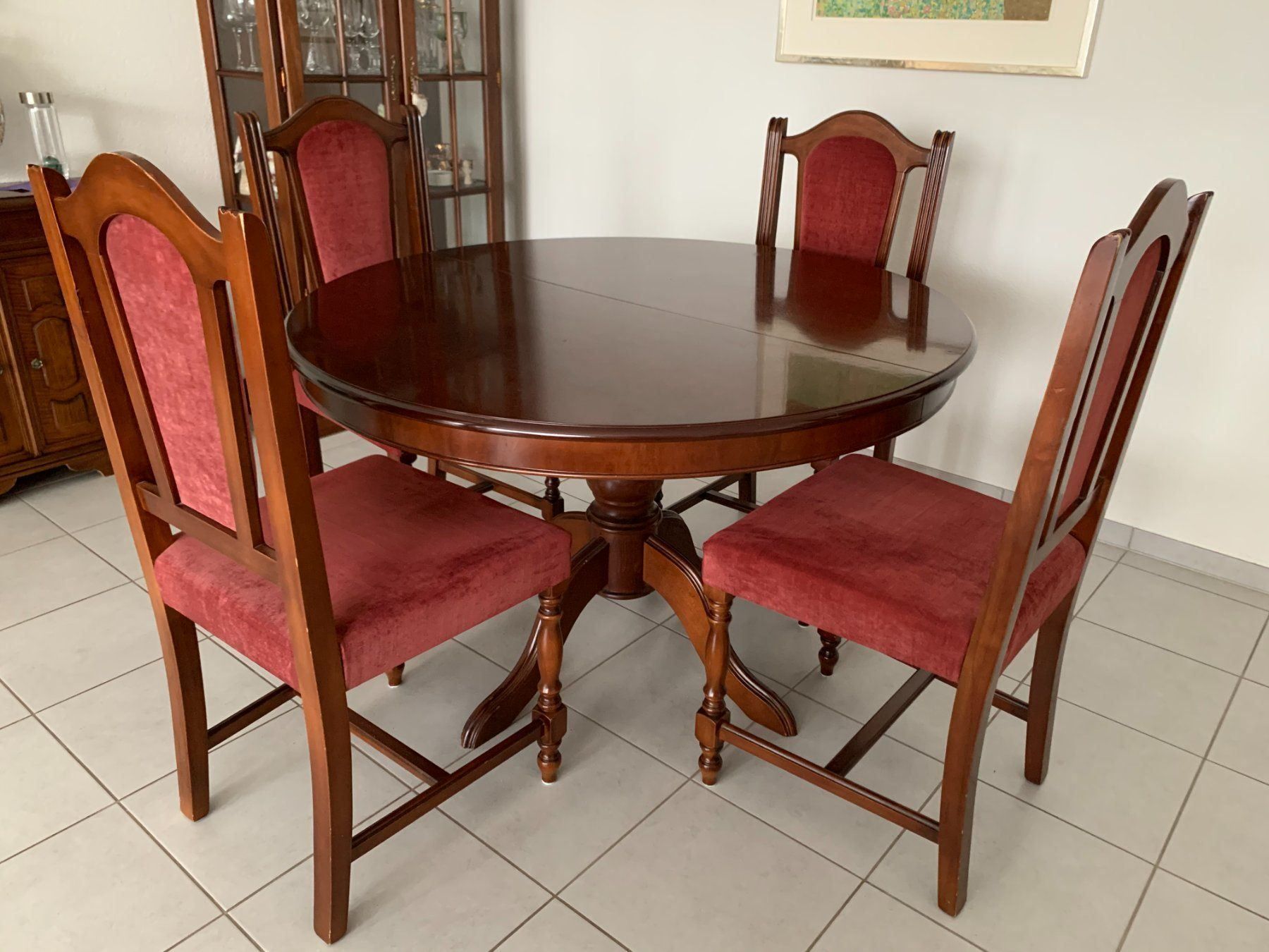 Esstisch Kirschbaumholz rund | Kaufen auf Ricardo