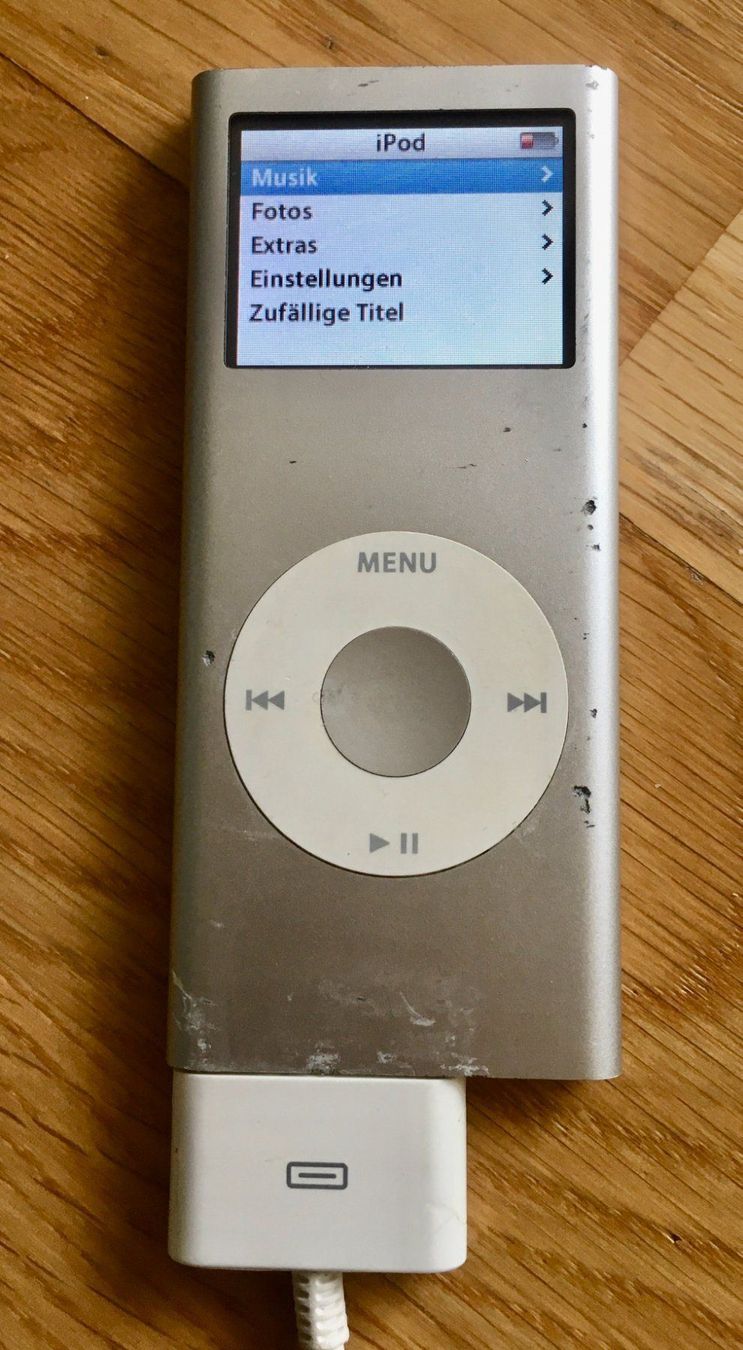 Vintage Apple iPod Nano 4GB silber | Kaufen auf Ricardo