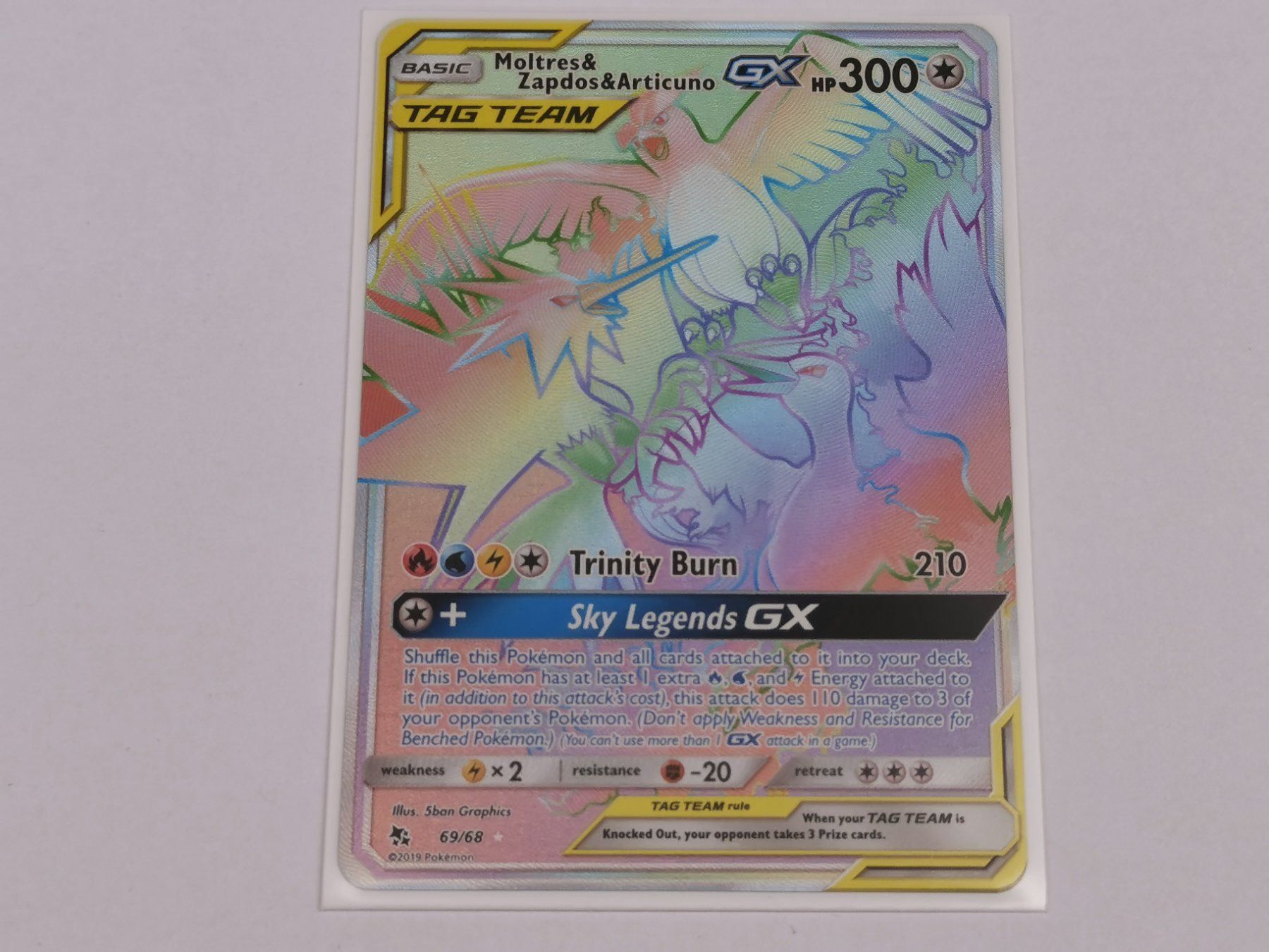 Moltres&Zapdos&Articuno GX RAINBOW (EN) | Kaufen auf Ricardo