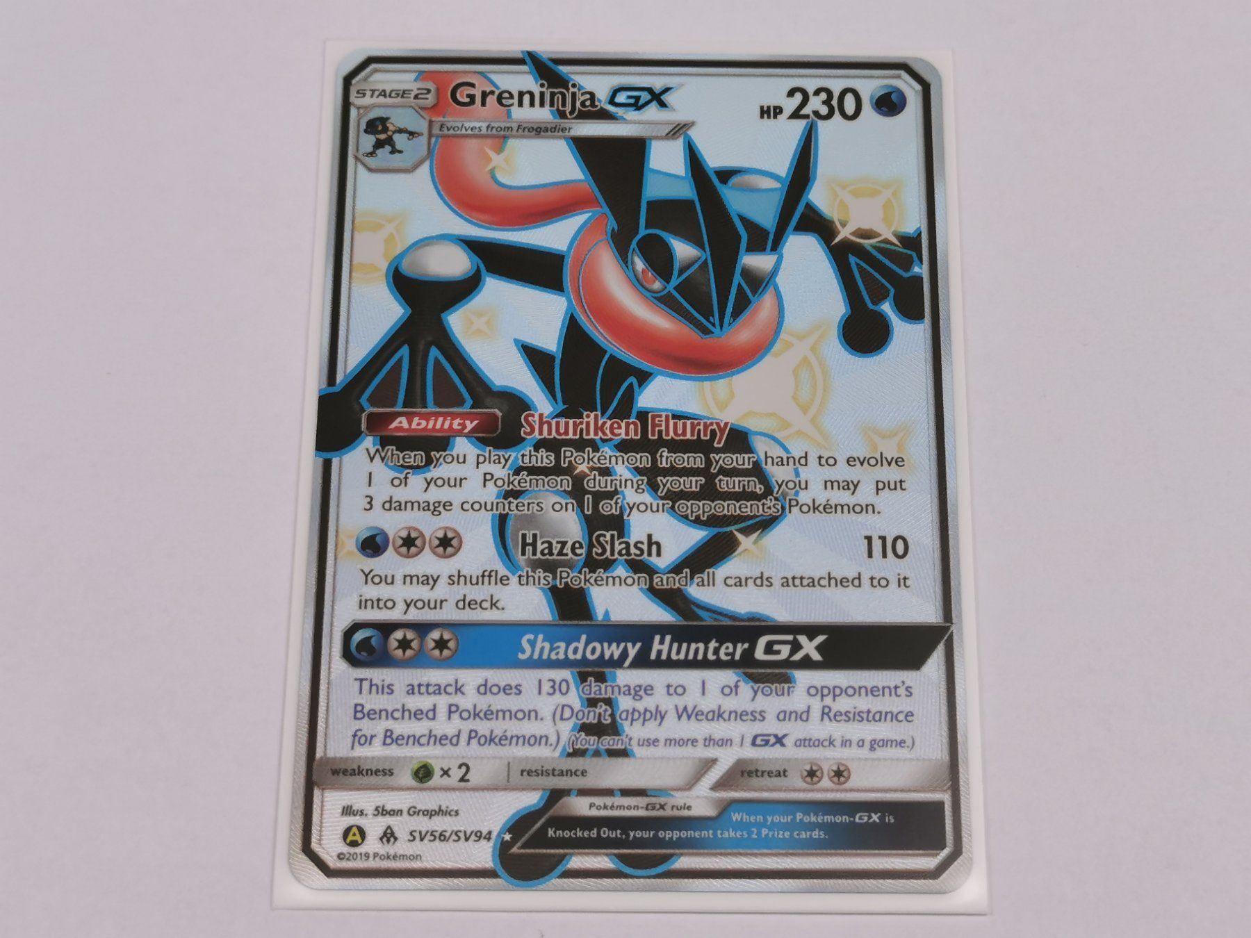 Pokemon Greninja Gx Shiny En Kaufen Auf Ricardo