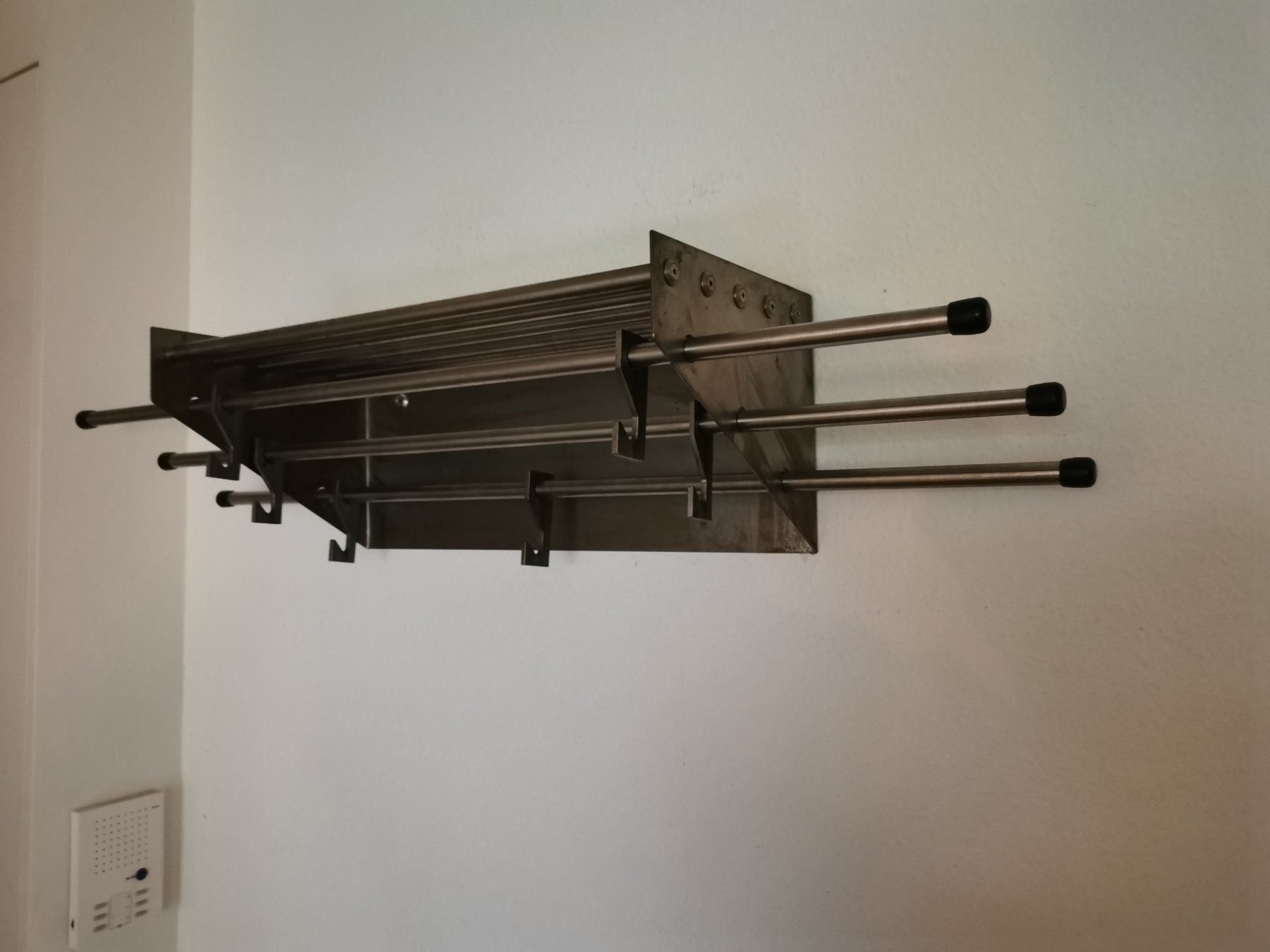 garderobe regal metall