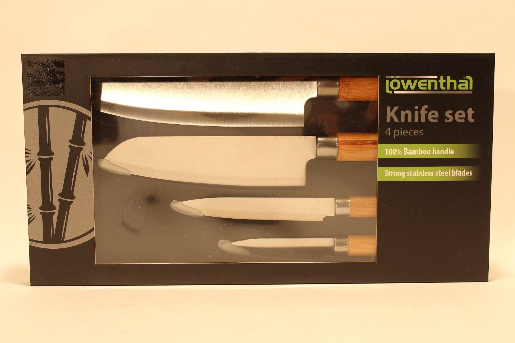 Bambus Messer Set 4-teilig | Kaufen auf Ricardo