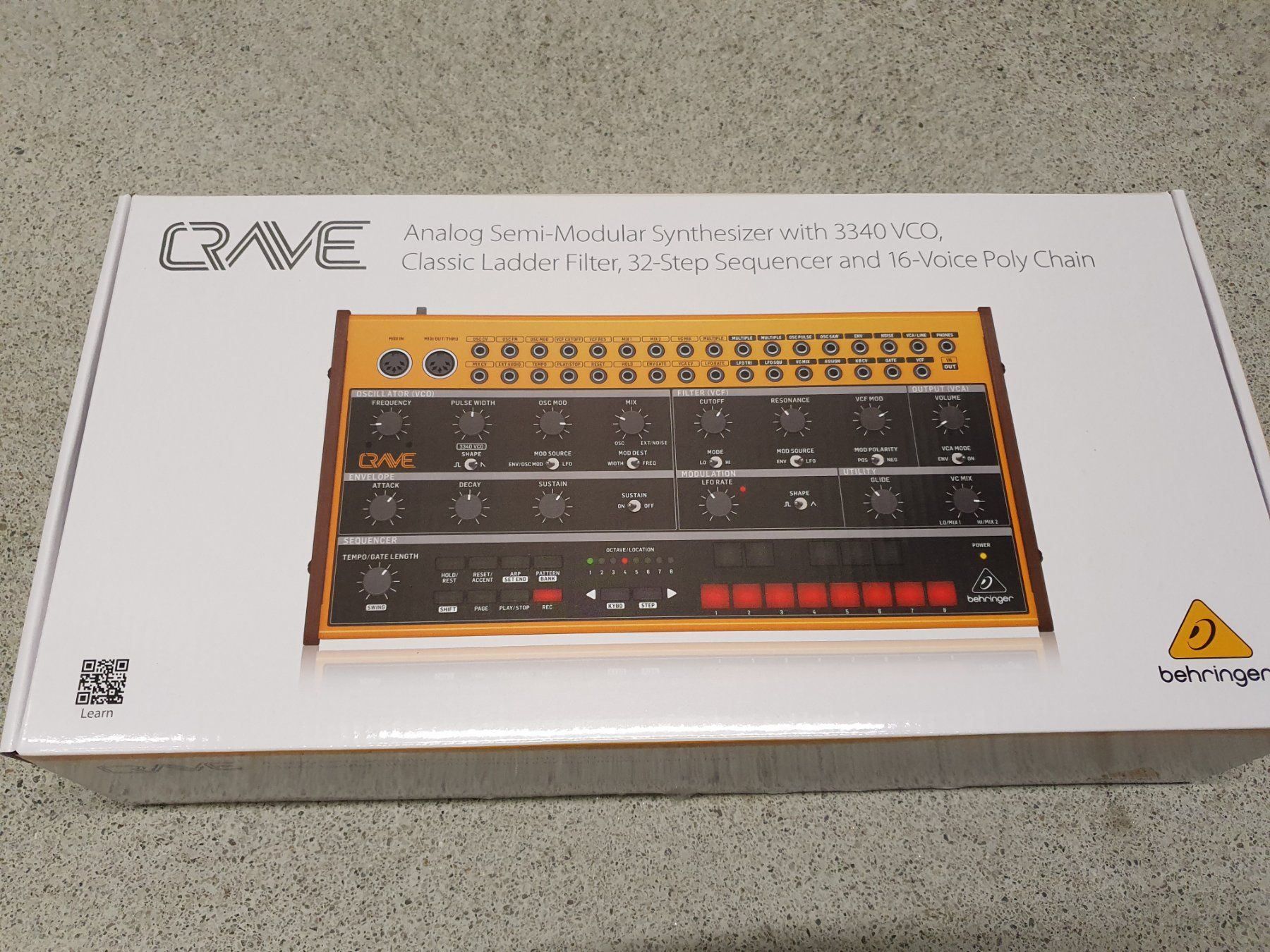 Behringer Crave Analog Synthesizer Kaufen auf Ricardo