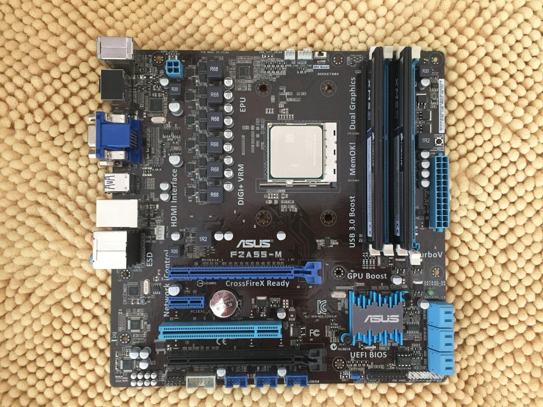 Asus f2a55 m lk2 нет звука