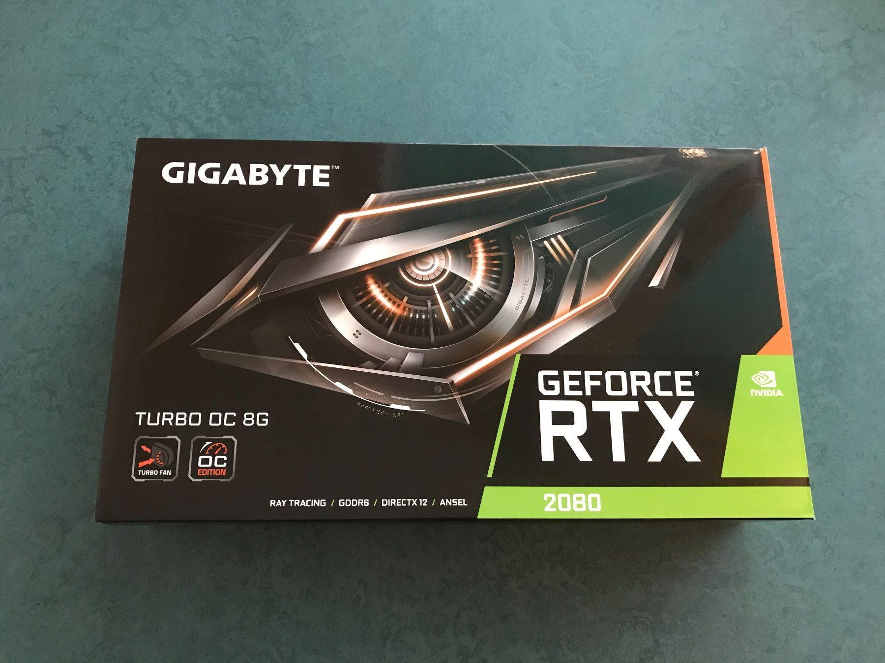 Rtx 2080 gigabyte обзор