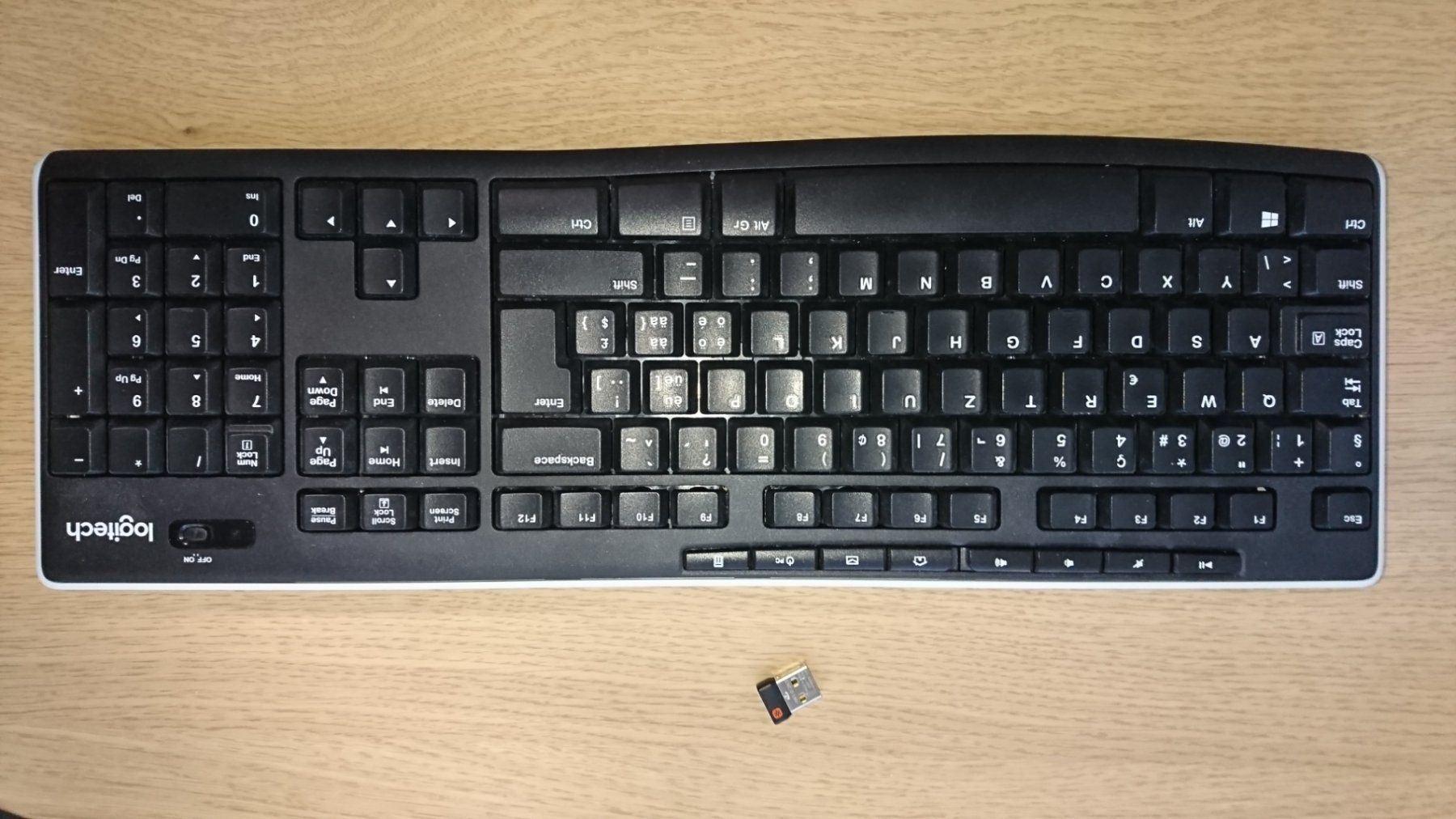 Разборка клавиатуры logitech k260