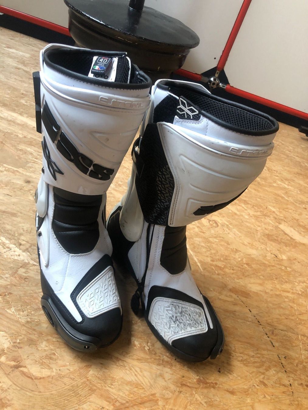 Motorradstiefel IXS In Weiss Kaufen Auf Ricardo