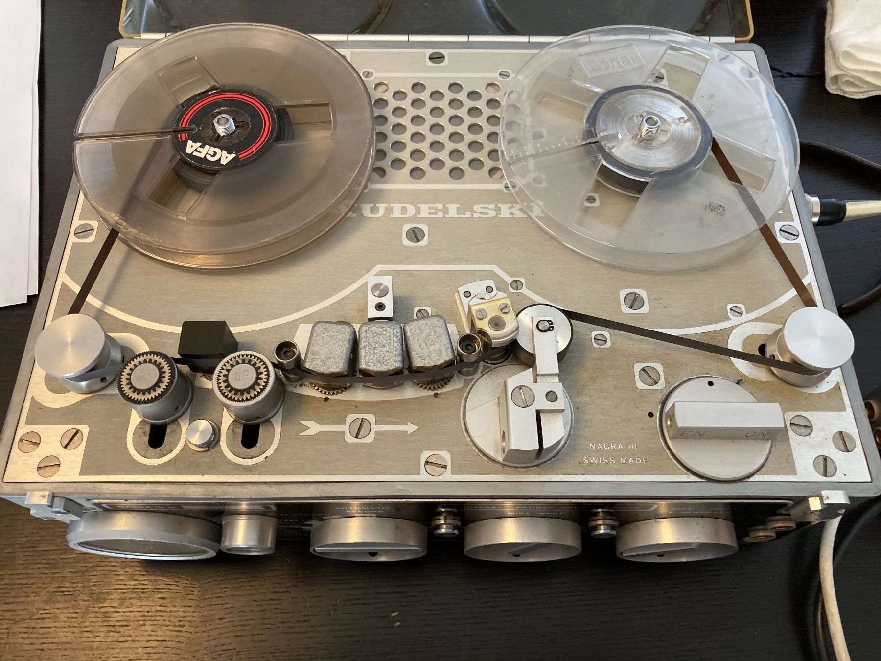 Tape recorder Nagra III from Kudelski Kaufen auf Ricardo