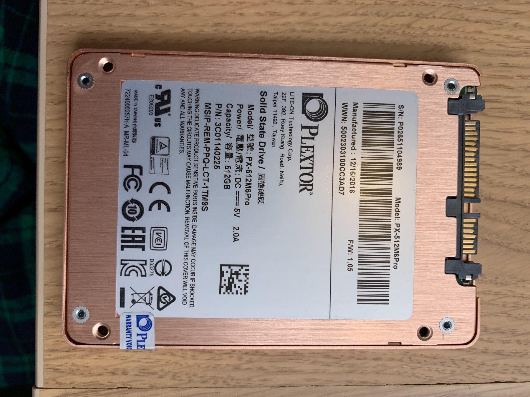 Plextor программа для проверки ssd