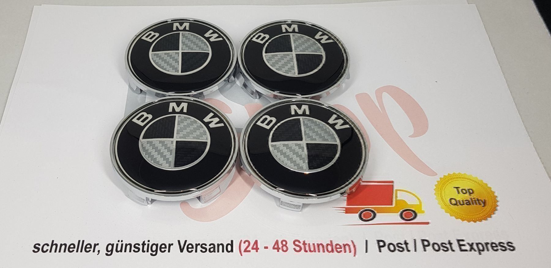 Bmw Logo Emblem Nabendeckel Carbon 68mm Kaufen Auf Ricardo