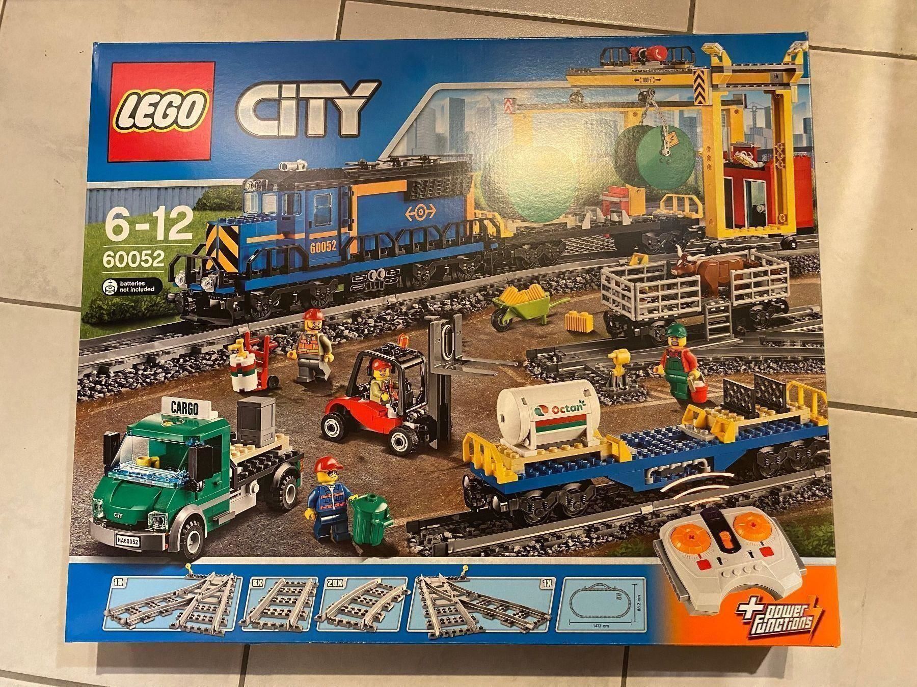 Lego city 60052 обзор