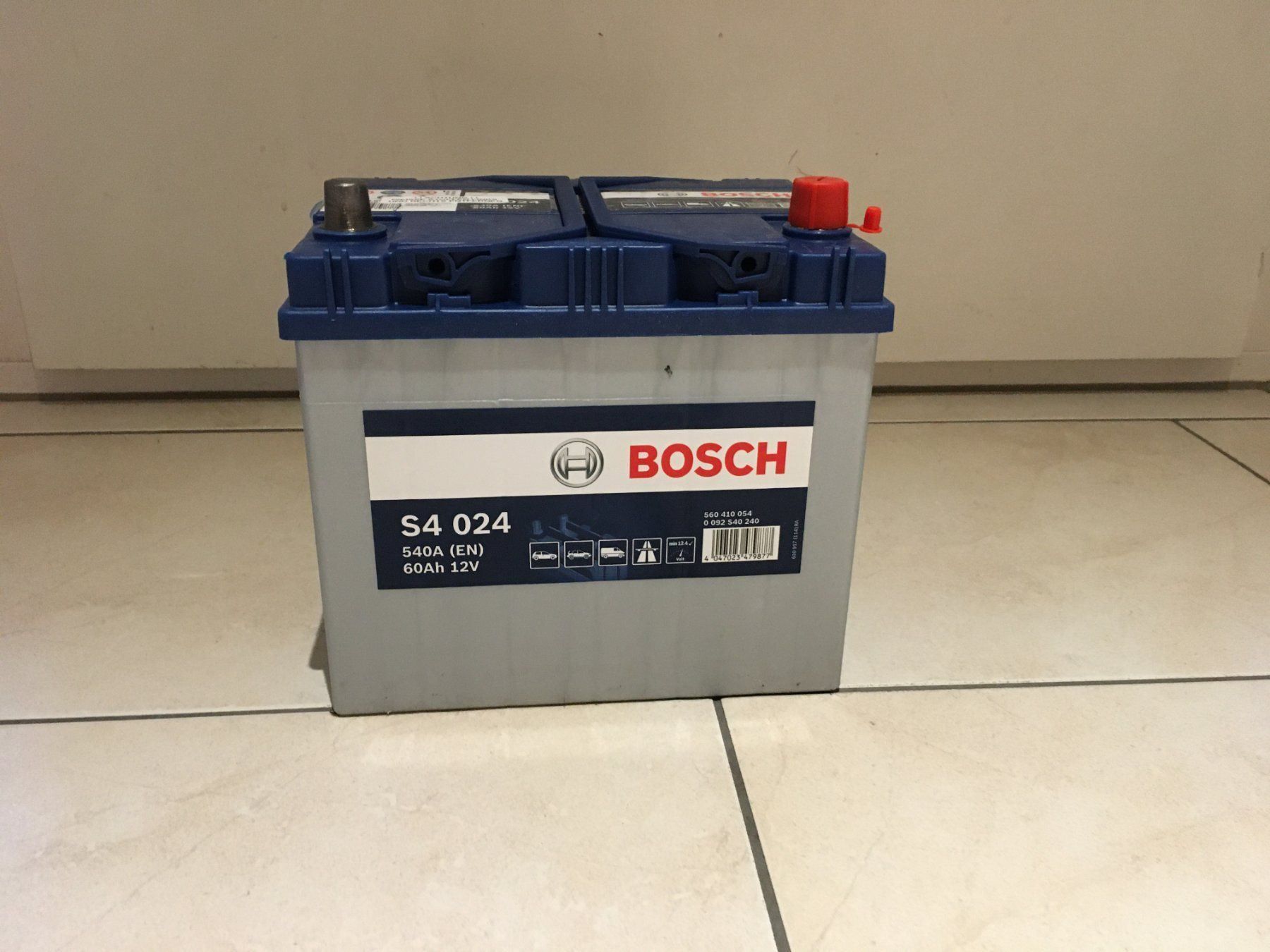 Аккумулятор bosch s4 024