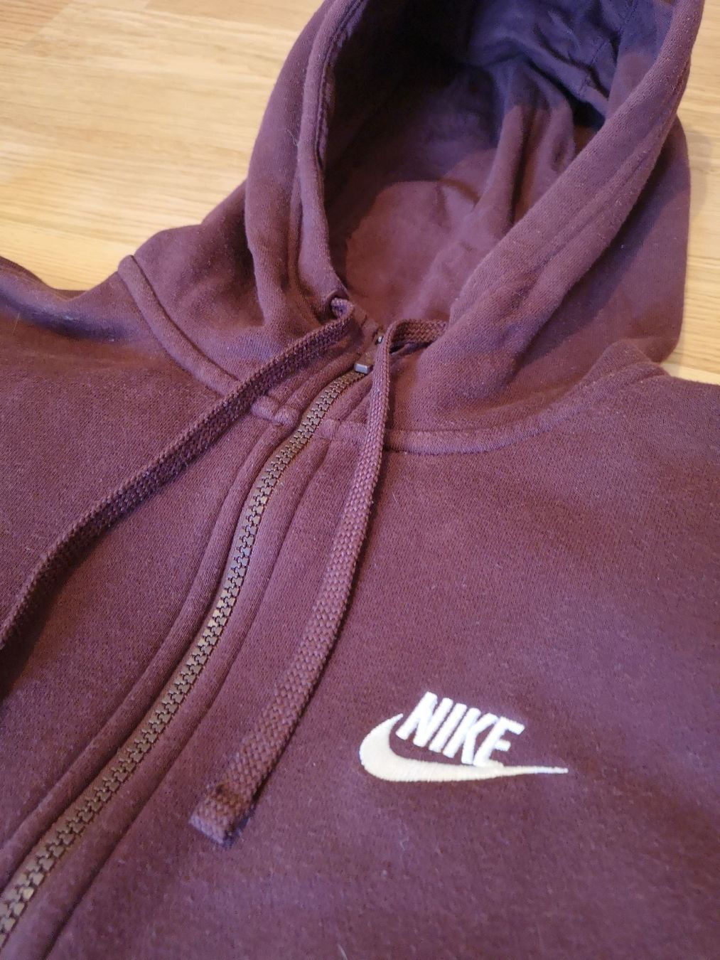burgundy nike jacket