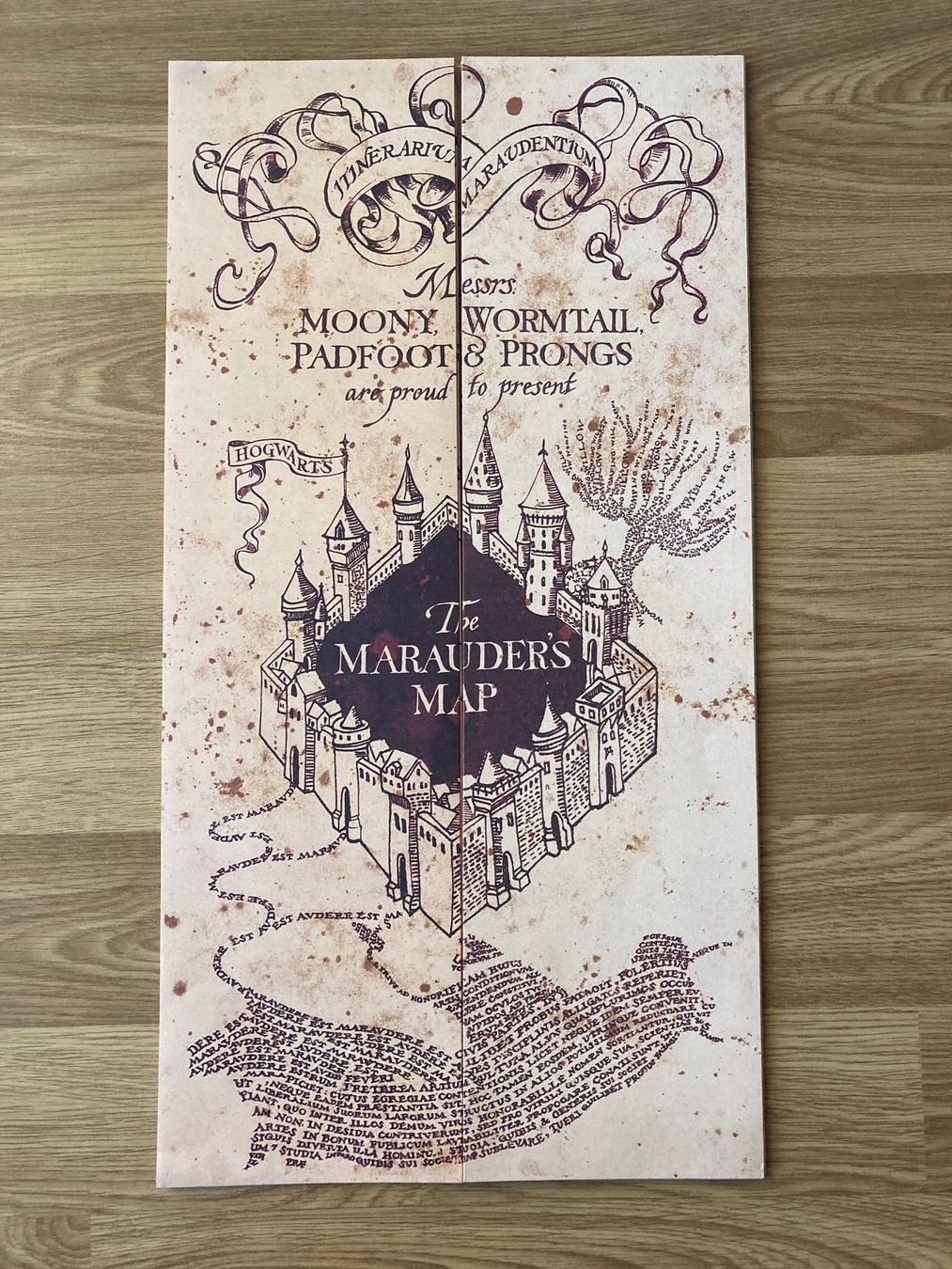 Harry Potter Die Karte Des Rumtreibers