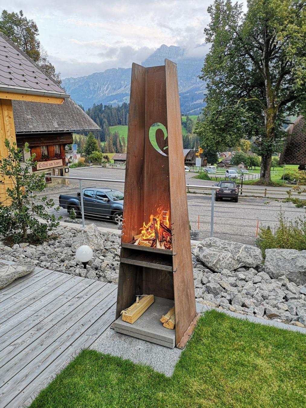 Grill Holzgrill Feuerstelle Garten Acheter sur Ricardo