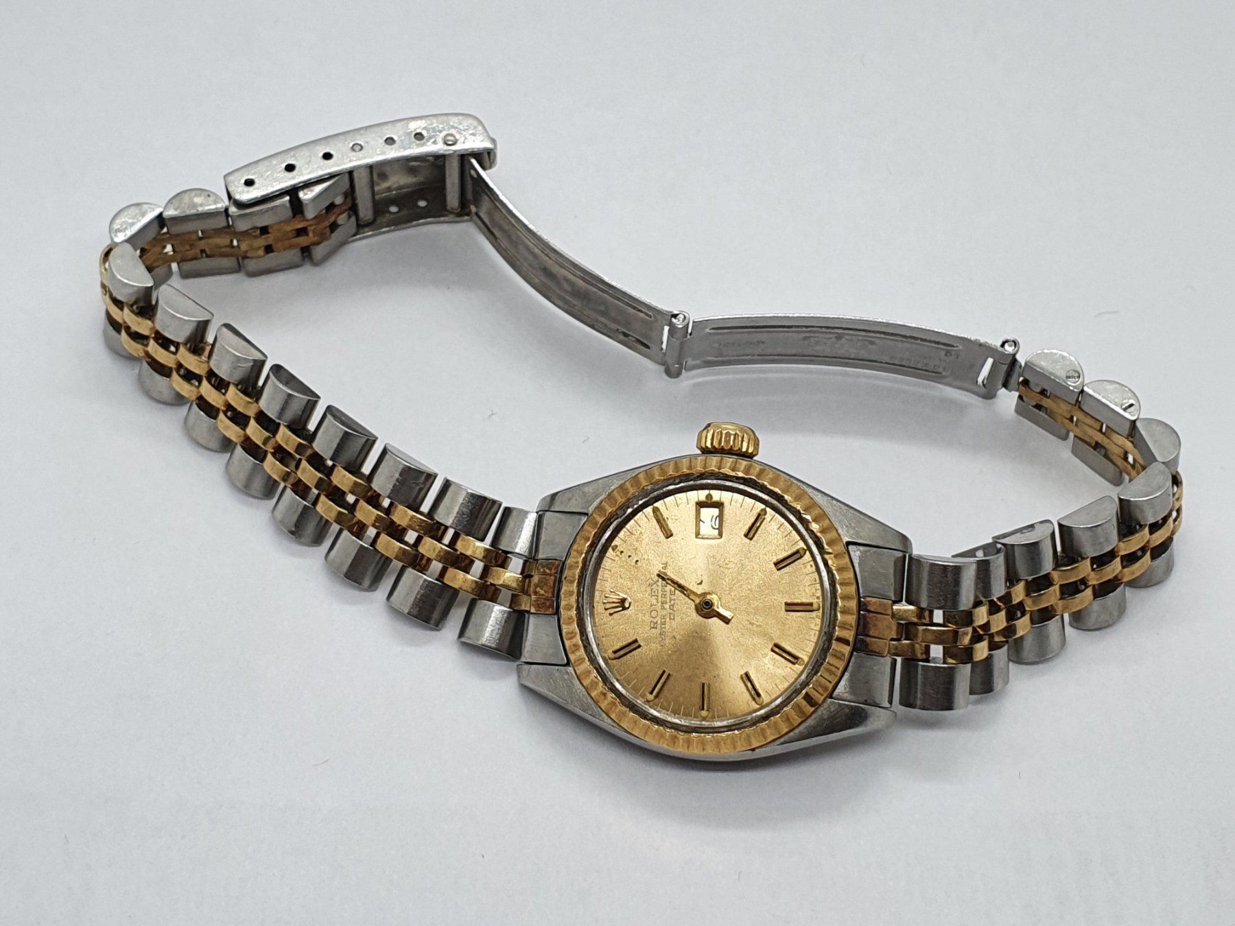 rolex datejust 31 bicolor