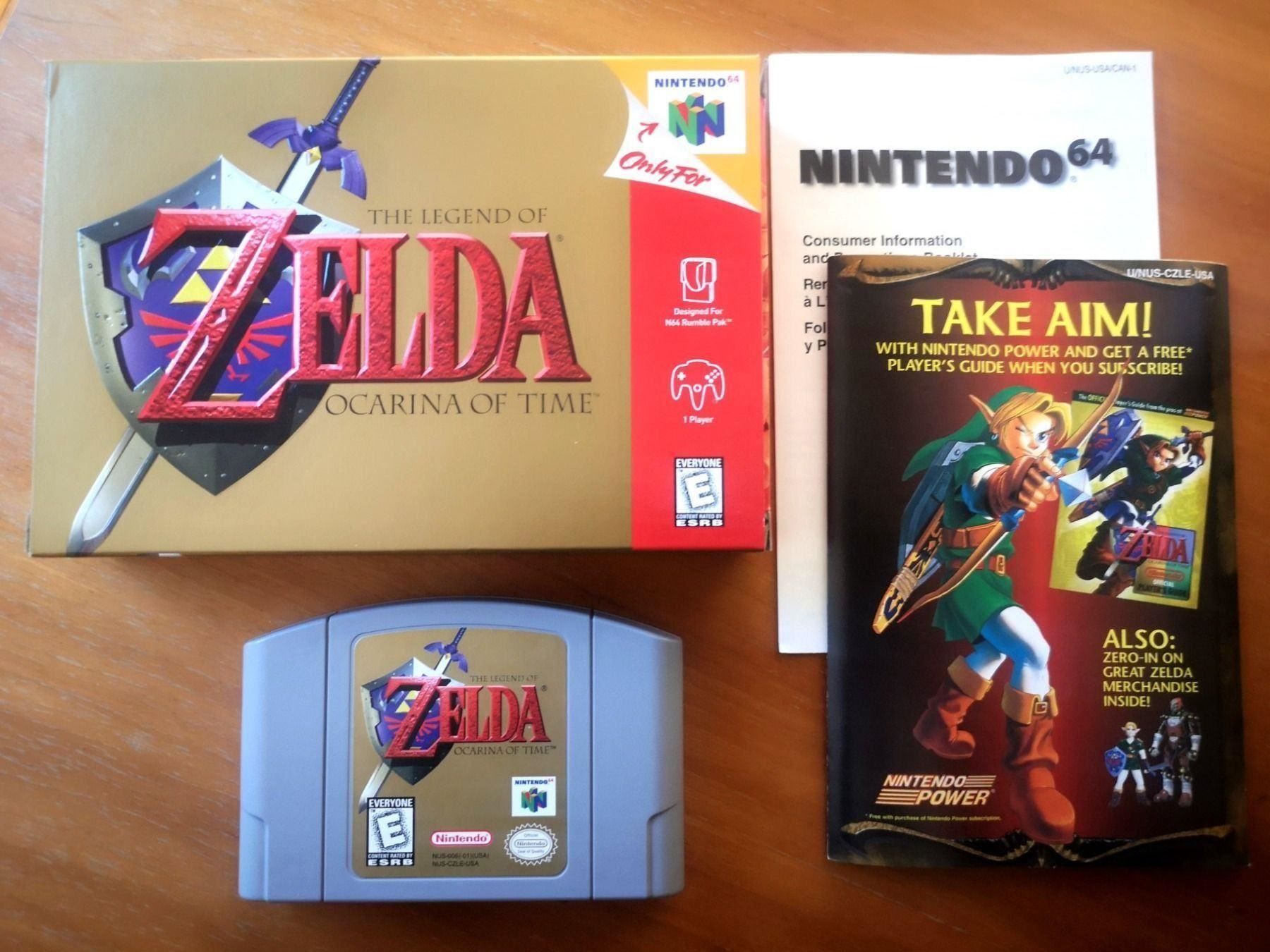 Zelda Ocarina Of Time N64 Us Version Kaufen Auf Ricardo 3000