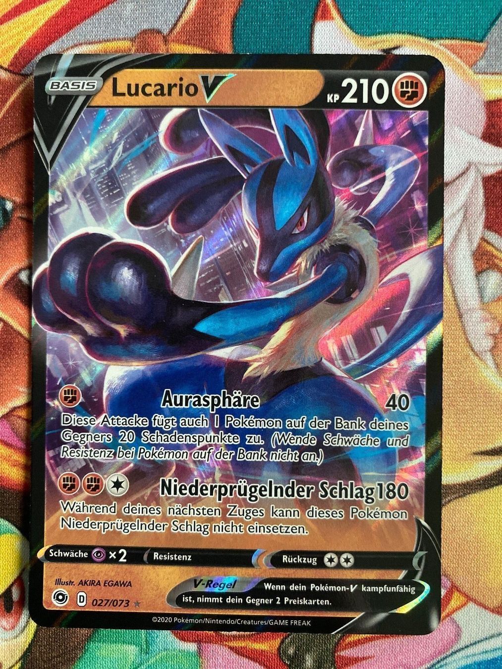 Pokemonkarte Lucario V | Kaufen auf Ricardo