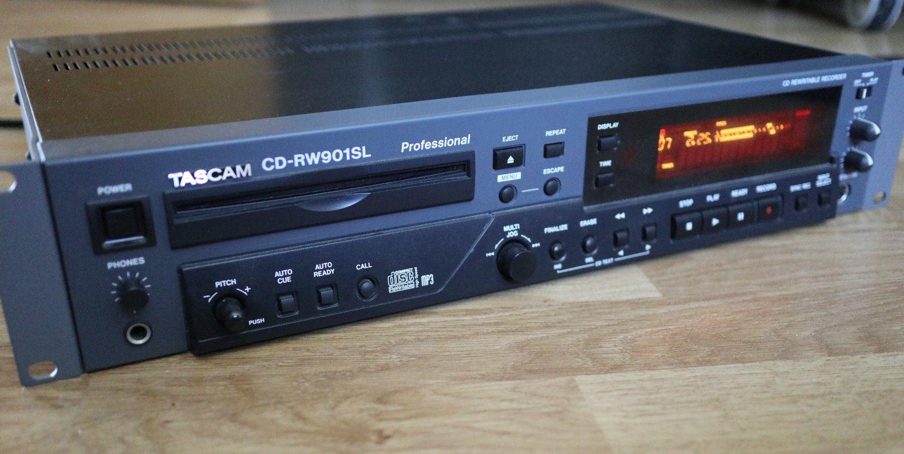 特選品 TASCAM CD-RW901SL CDレコーダー CDプレーヤー | cubeselection.com