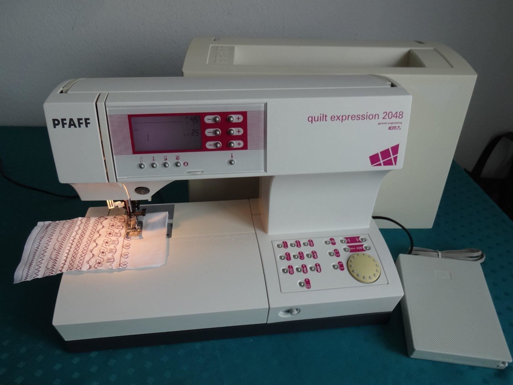 PFAFF Quilt Express.2048/2Mon.Garantie Kaufen auf Ricardo