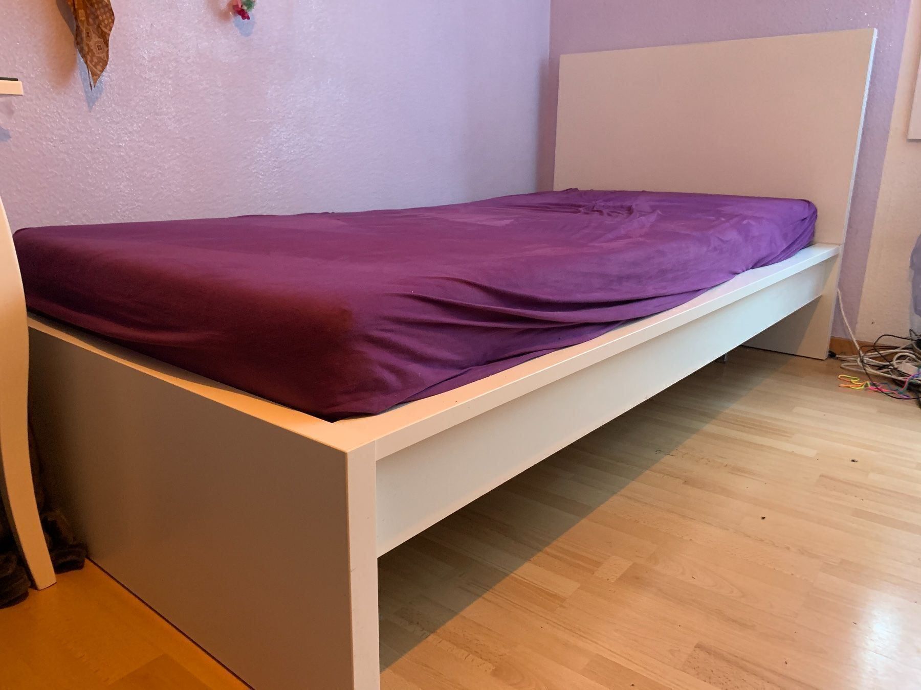 IKEA Bett Malm 90x200 mit Lattenrost  Kaufen auf Ricardo