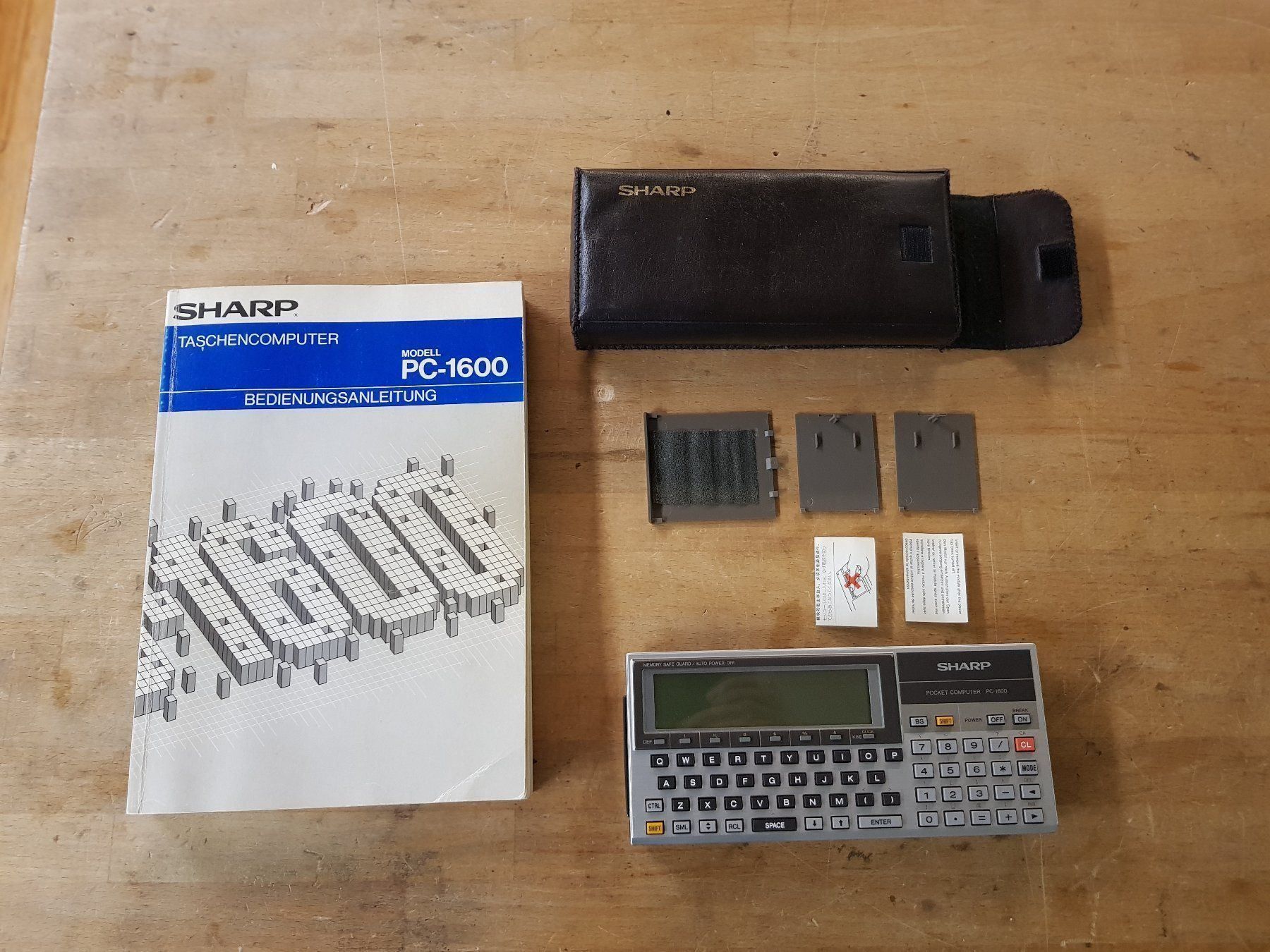 SHARP PC1600 Pocket Computer Kaufen auf Ricardo