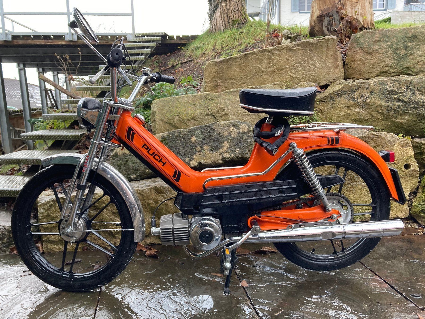 Oranges Puch Maxi S 2 Gang Automatik Kaufen auf Ricardo