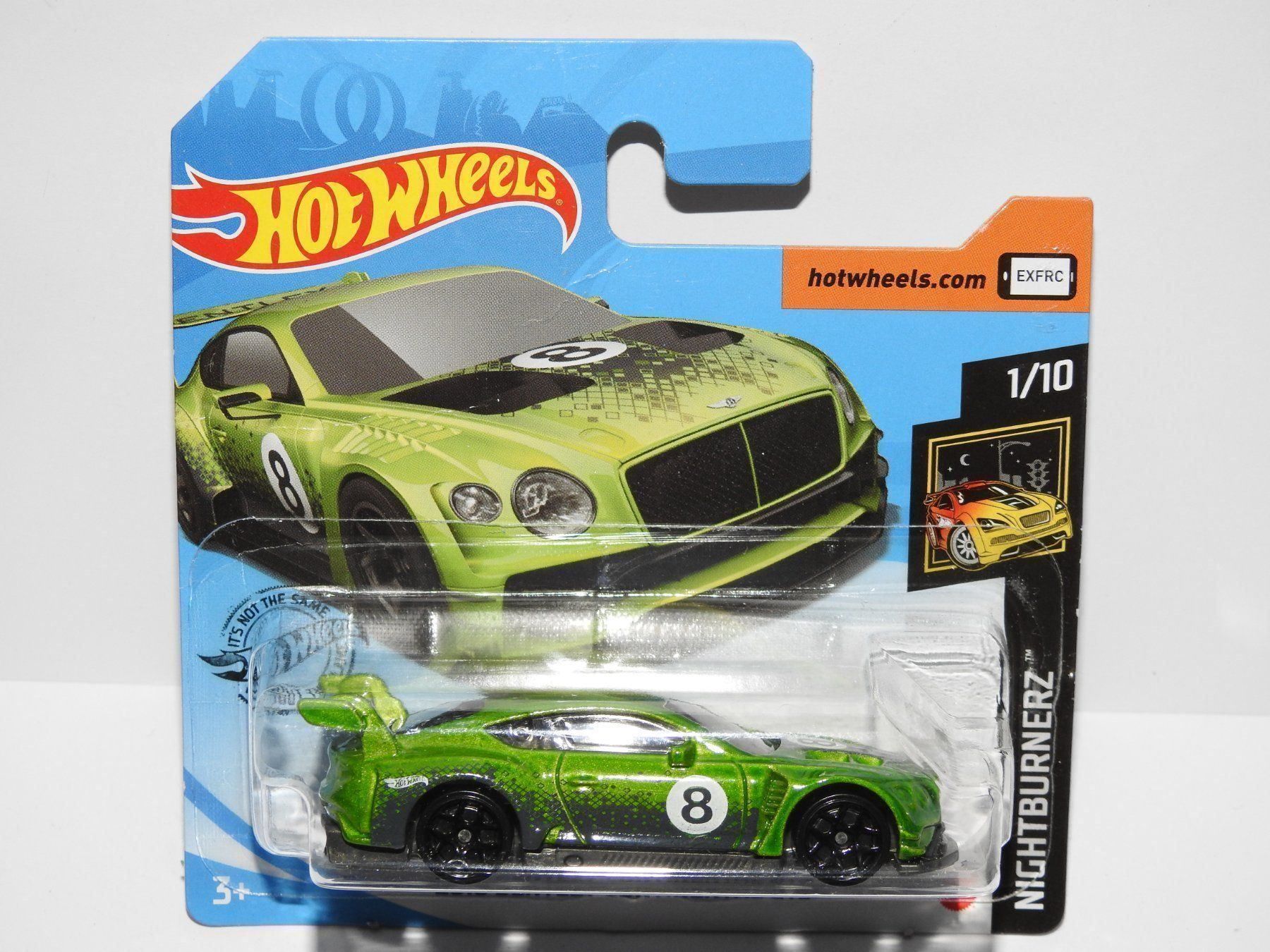 HOT WHEELS 2018 BENTLEY CONTINENTAL GT3