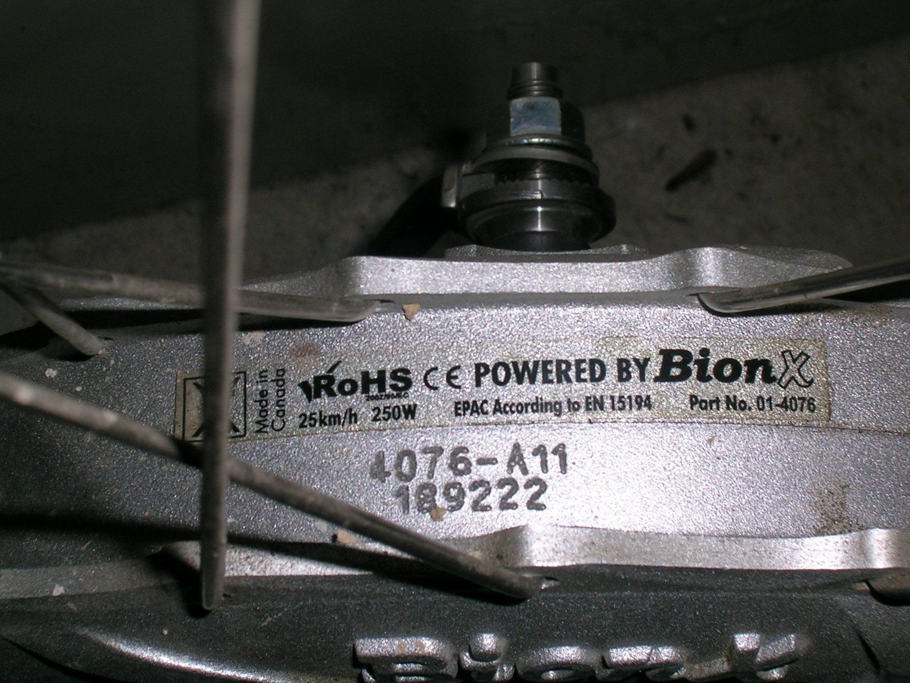 bionx motor repair