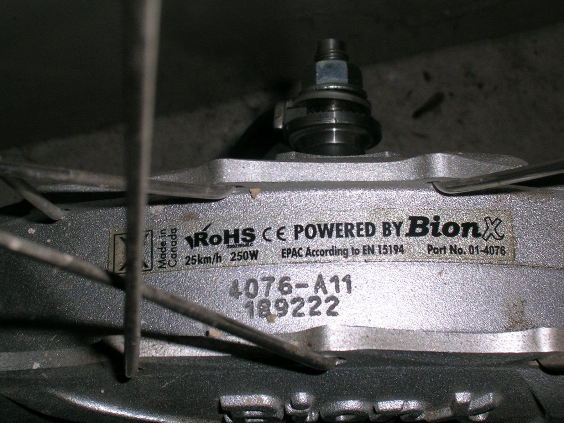 Bionx мотор колесо