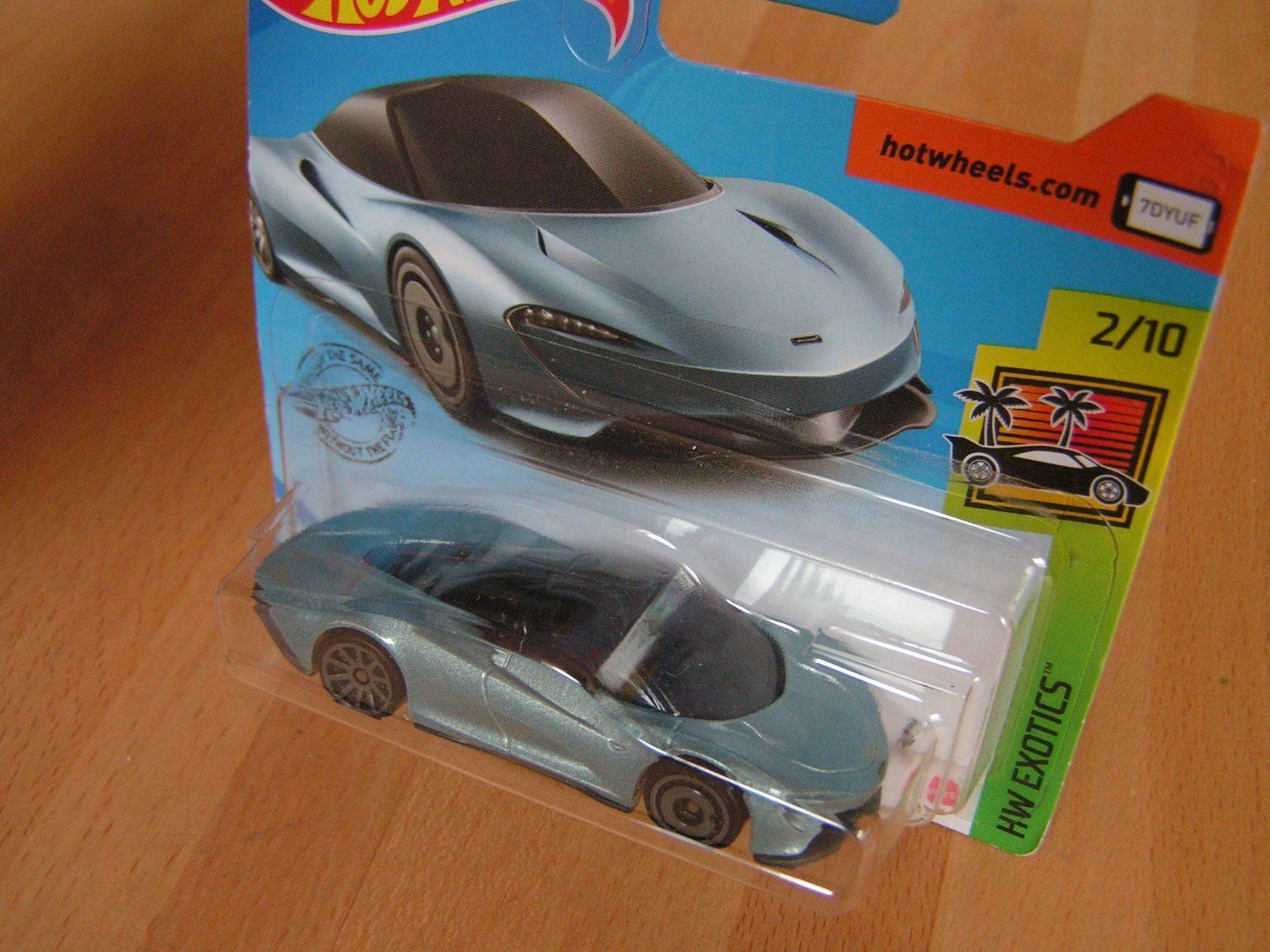 Mclaren speedtail hot wheels