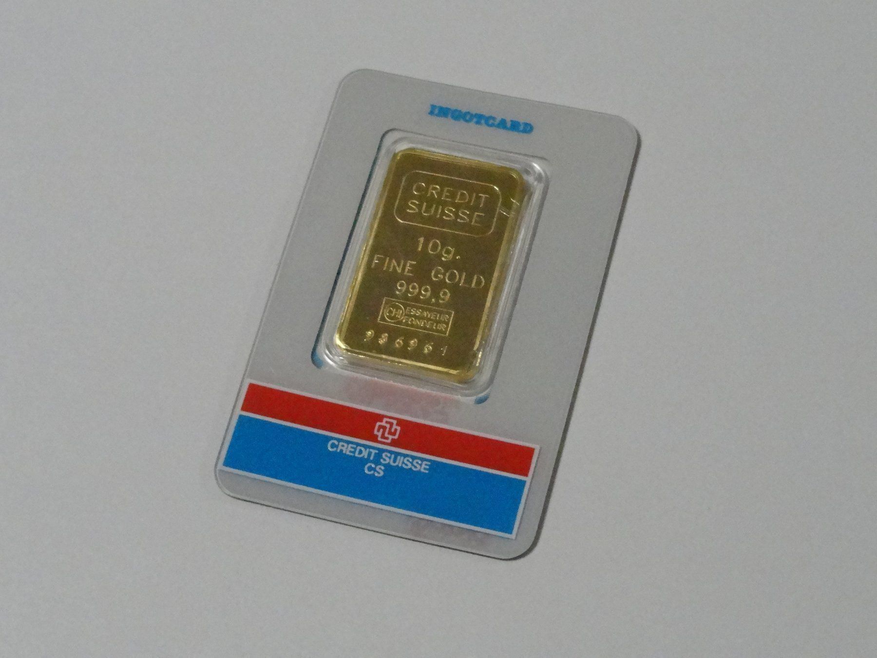 10 Gramm Goldbarren 999.9 Fine Gold Kaufen auf Ricardo