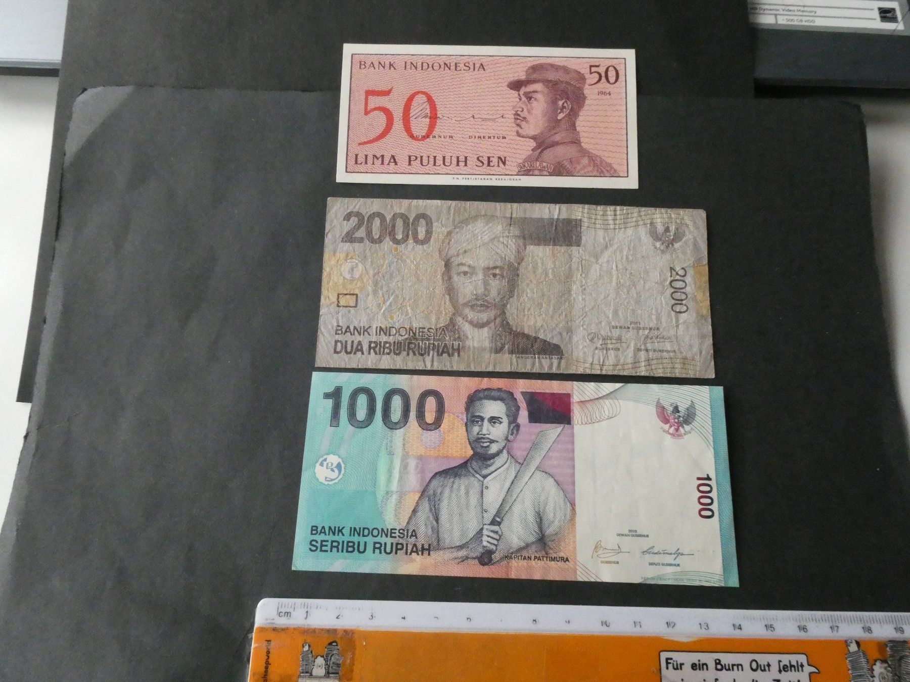 Indonesien 3 Alte Banknoten Kaufen Auf Ricardo