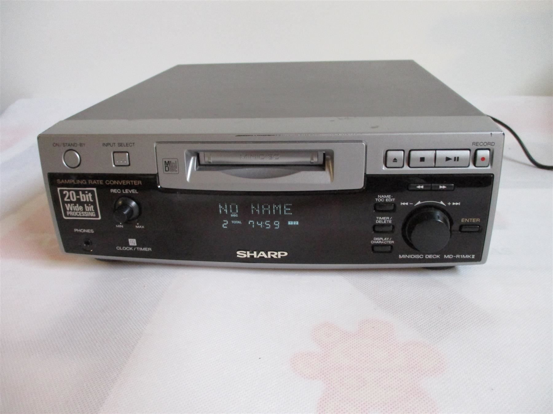SHARP MDR1 MKII Minidisc Recorder Playe Kaufen auf Ricardo