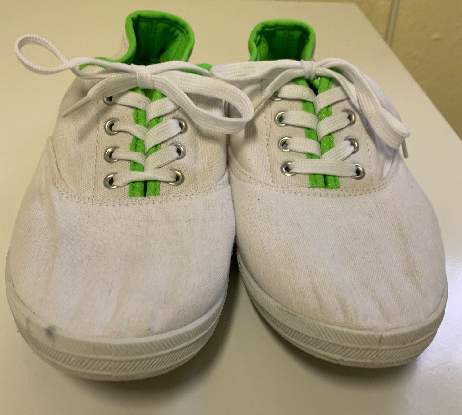 ***weisse Stoffschuhe Anna Field Sneaker | Kaufen auf Ricardo