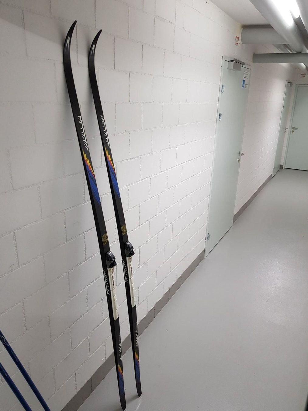 neue bindung auf alte langlaufski